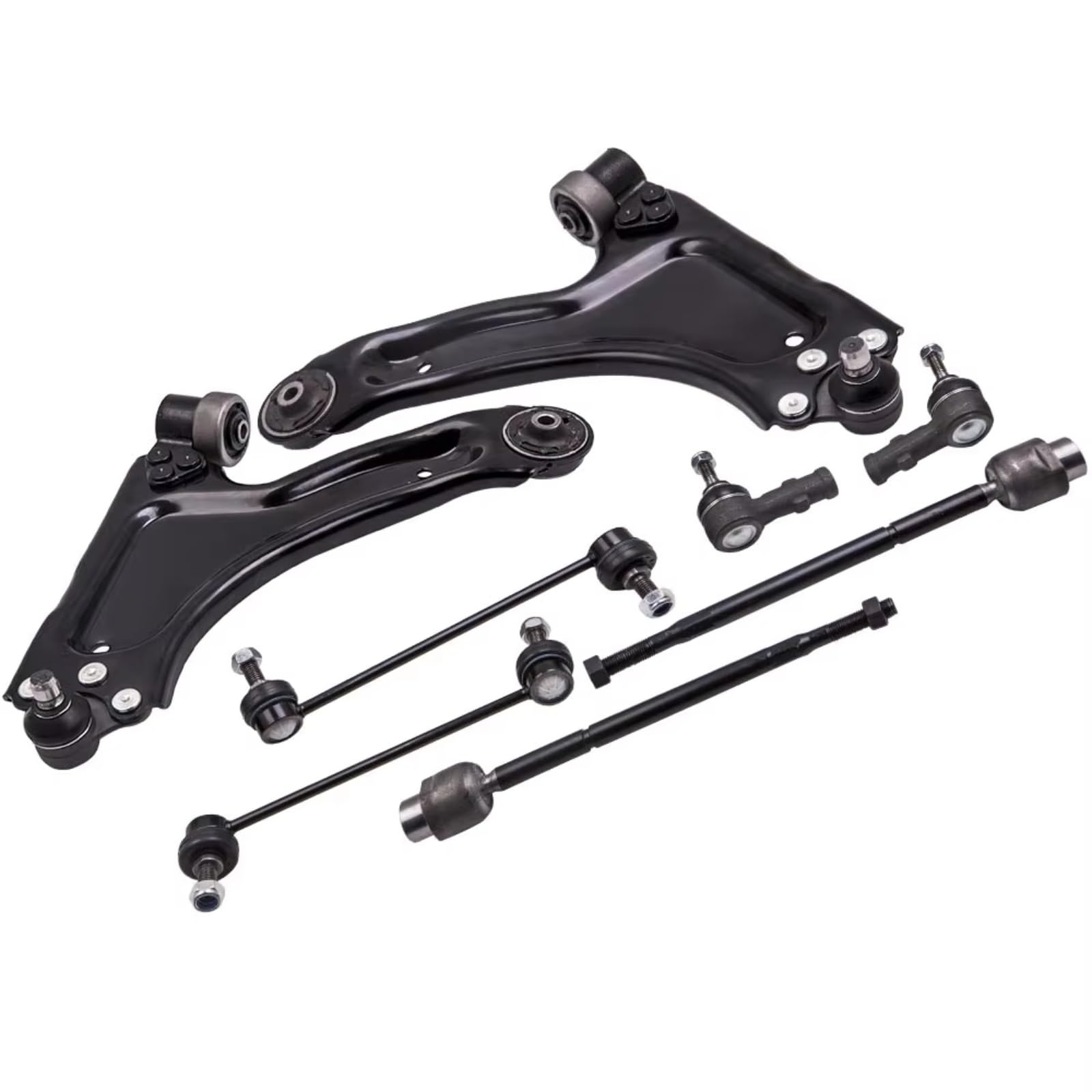 Compatible Con Opel Para Combo Brazos De Suspensión, Tirantes Y Varillas De Enlace Delanteras: Conjunto De Repuestos Para Automóviles. Brazo de Control Guía