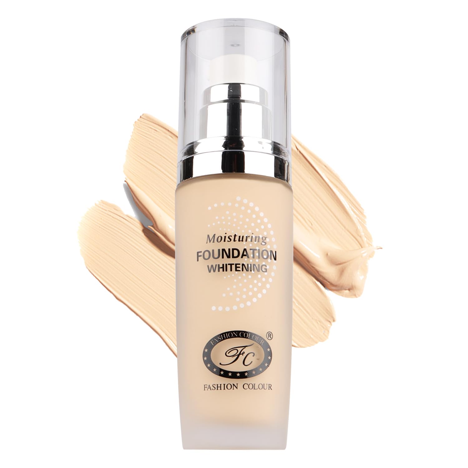 Fashion Colour Moisturing Matte Foundation Whitening | Foundation For Dry Skin | Full Coverage Blendable | Normal to Oily Skin | (Pearl White, 40ML)-image-17