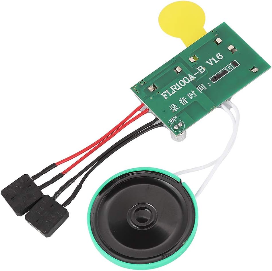 Recordable Voice Module, DIY Greeting Card Chip, 120 Seconds Recordable Sound Module for DIY Homemade Greeting Cards, Gift Boxes, Invitations, Student Hand-made Products