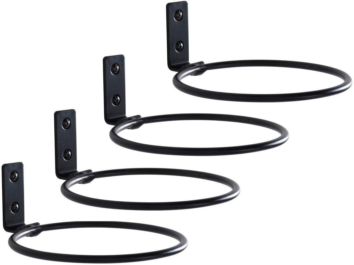 SHIYON Metal Hanging Planter Stand - Black, 18x18x7 CM, Set Of 4 Pcs (B08QHWPW5X) Amazon Price History, Amazon Price Tracker