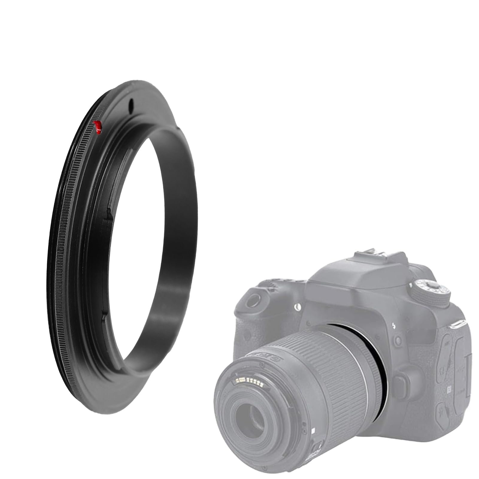 Macro Reverse Lens Adapter with 49/52/55/58/62/67mm Filter Thread Compatible with Leica L Mount Cameras (LT-62mm)-image-3