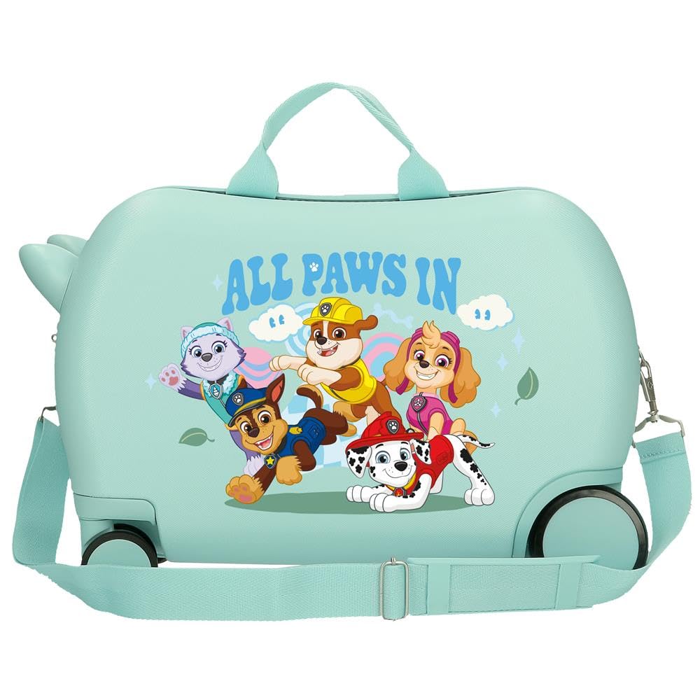 Joumma Patrulla Canina Paw Patrol Maleta Infantil Azul 45x31x20 cms Rígido 1,8 kgs Cierre de combinación Lateral ABS 1,8 kgs 27,9L Equipaje de Mano