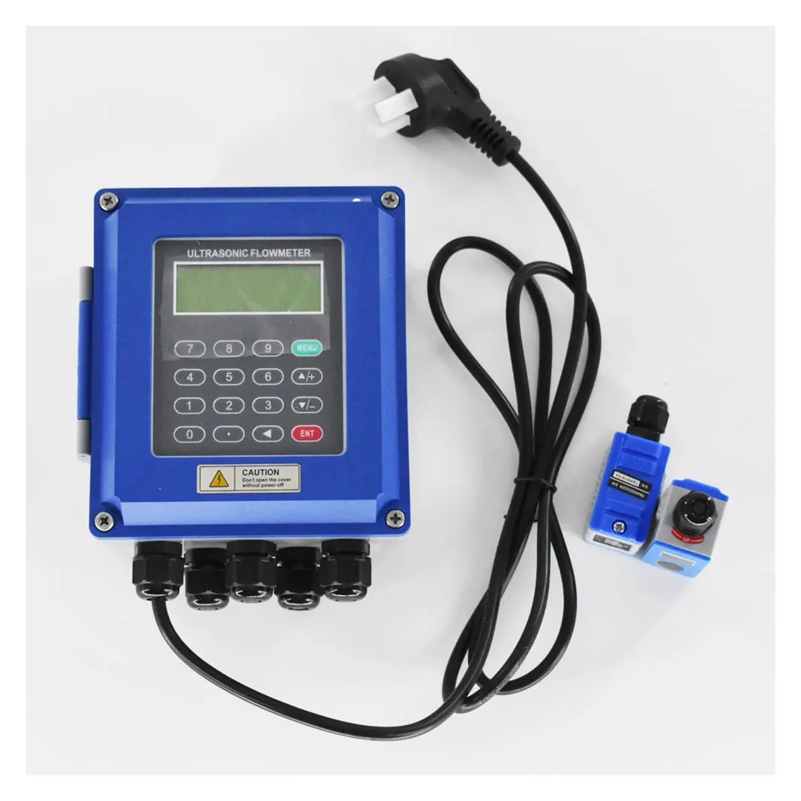 BALYDLUL Liquid flow meter RS485 TUF-2000B digital flowmeter DN25mm-DN100mm