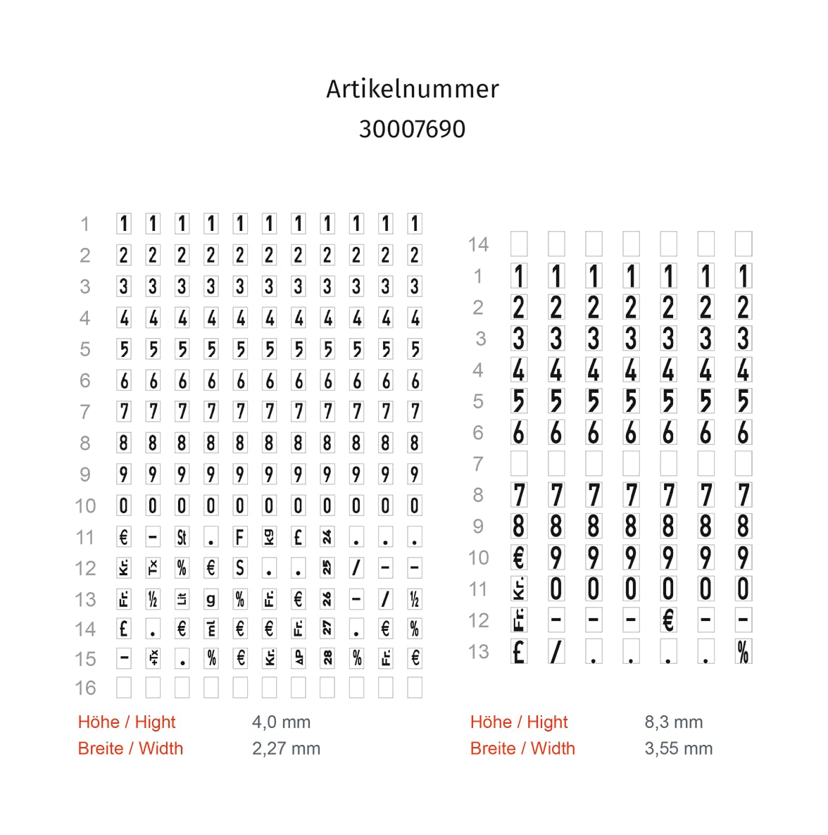 Meto Original Classic XL Giant Preisauszeichner Set – Preis, Rabatt (2-zeilig, 18-stellig für 29 x 28 mm Etiketten, sofort einsatzbereit), 1x Handauszeichner, Silber-Teal