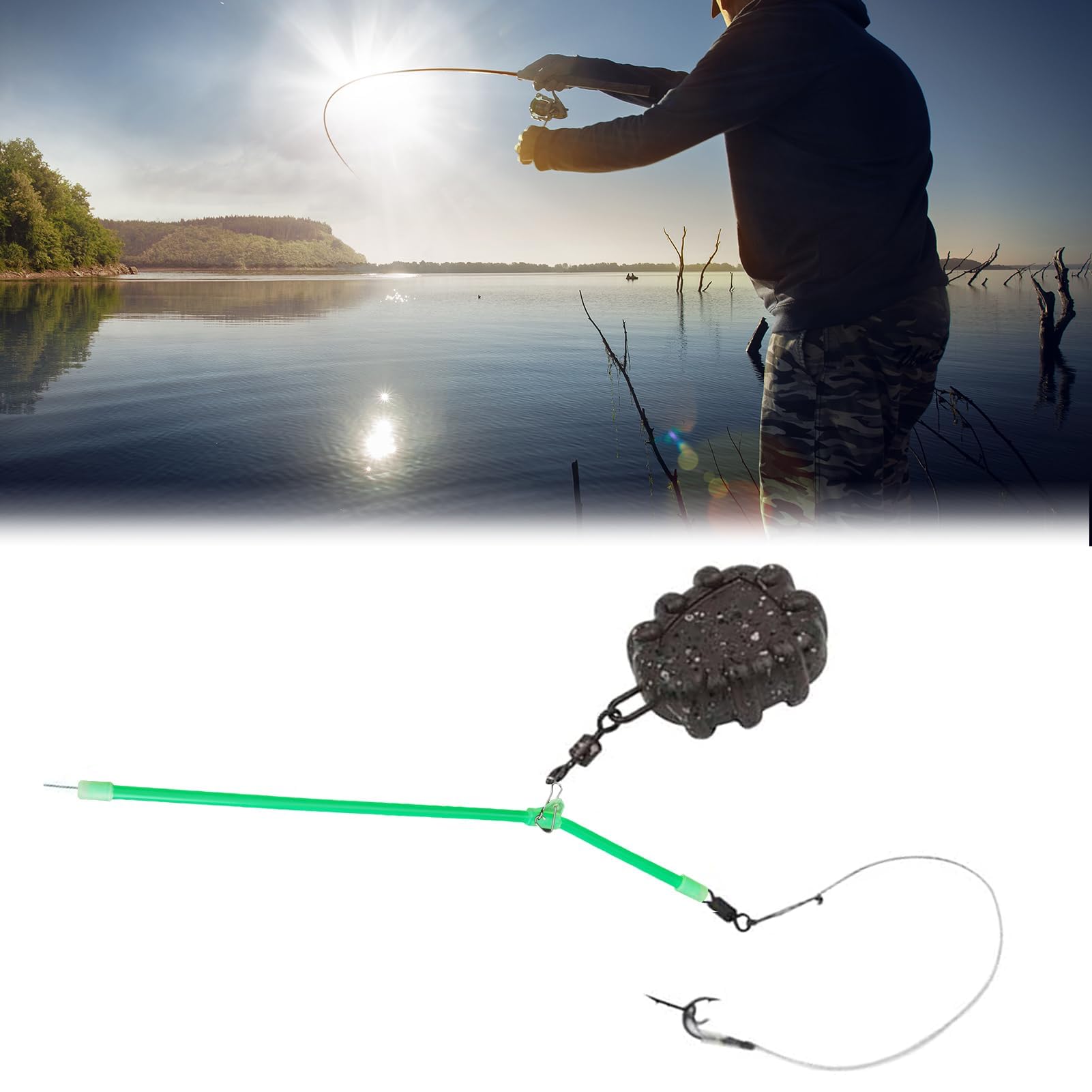 Fishing Anti Tangle Boom Sleeves Set Schwarz 10 Stück 15cm Fishing Anti Tangle Boom Sleeves Set Schwarz 10 Stück 15cm