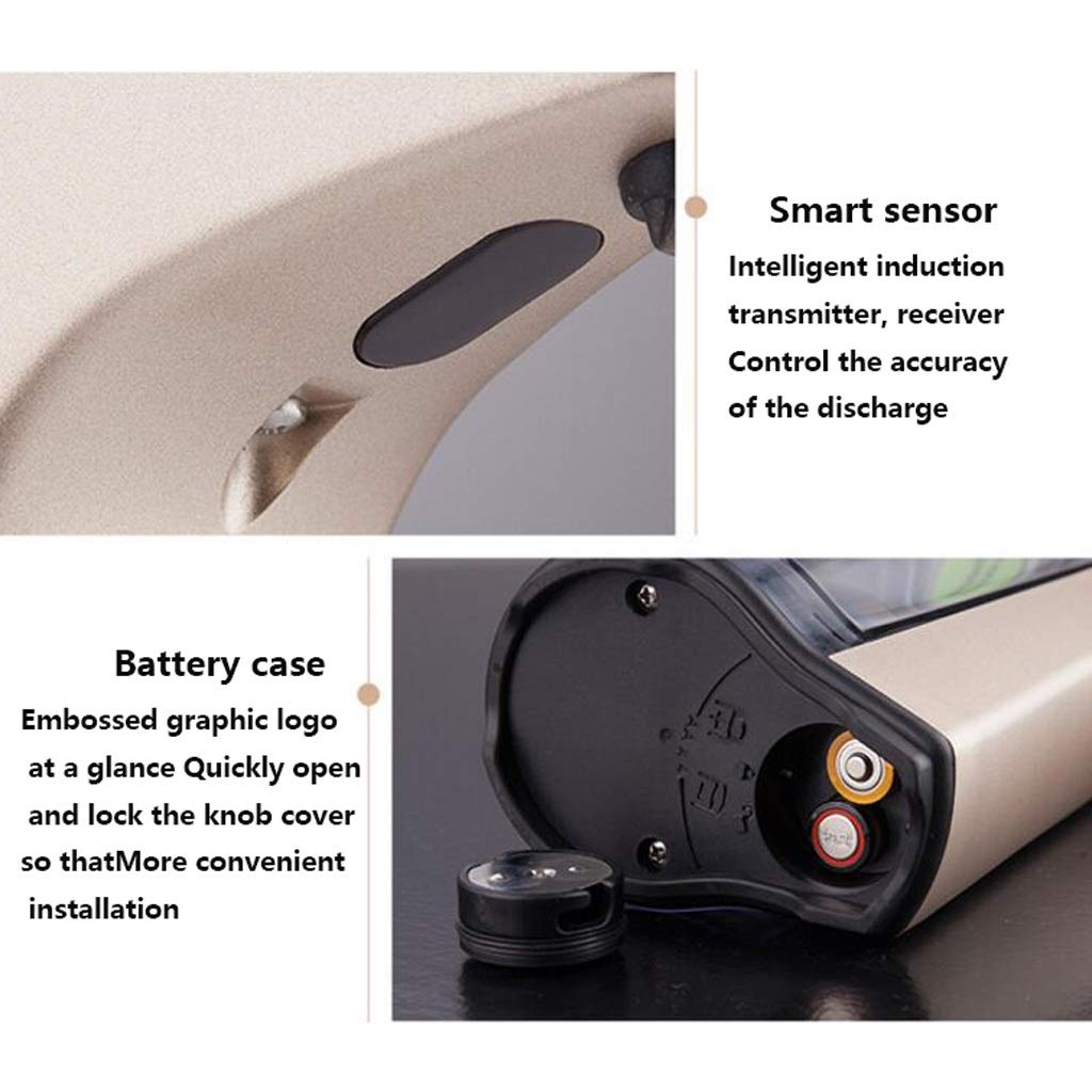 Handseifenspender Flüssigkeitsspender Seifenspender Seife Flasche, Lotion-Flasche Infrarot-Sensor Automatische ABS Intelligente Induction for Badezimmer Küche Nachfüllbare Lotionsflasche
