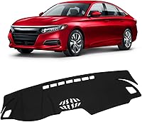 Vista 95 de FIILINES Cubierta de Tablero para Hyundai Sonata 2011-2014, Cubierta de Tablero Accesorios Sonata Cubierta de Tablero de Gamuza Alfombrilla Parasol