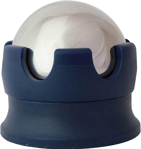 Miniatura 10 de Bola para masaje caliente y frío, alivia el dolor muscular rápido, con bolas de acero inoxidable para terapia con calor o hielo Conjunto rojo y azul