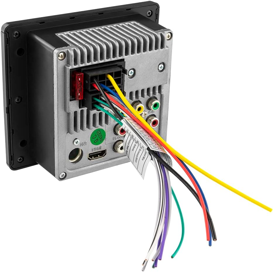 DS18 RVR1 RV Headunit LCD Screen, 2 Zones, 4 Volts Output, FM/AM, MP3, USB, HDMI, Bluetooth, RDS 4X40 Watts - Great Stereo Receiver for Recreational Vehicle RV