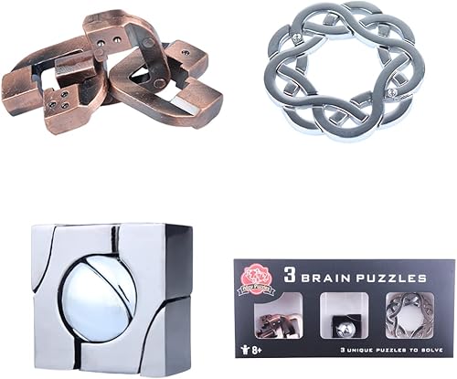 Miniatura 4 de Rompecabezas para adultos, rompecabezas de metal con bloqueo de agujero para adultos, juegos educativos para adultos, adolescentes, juguete