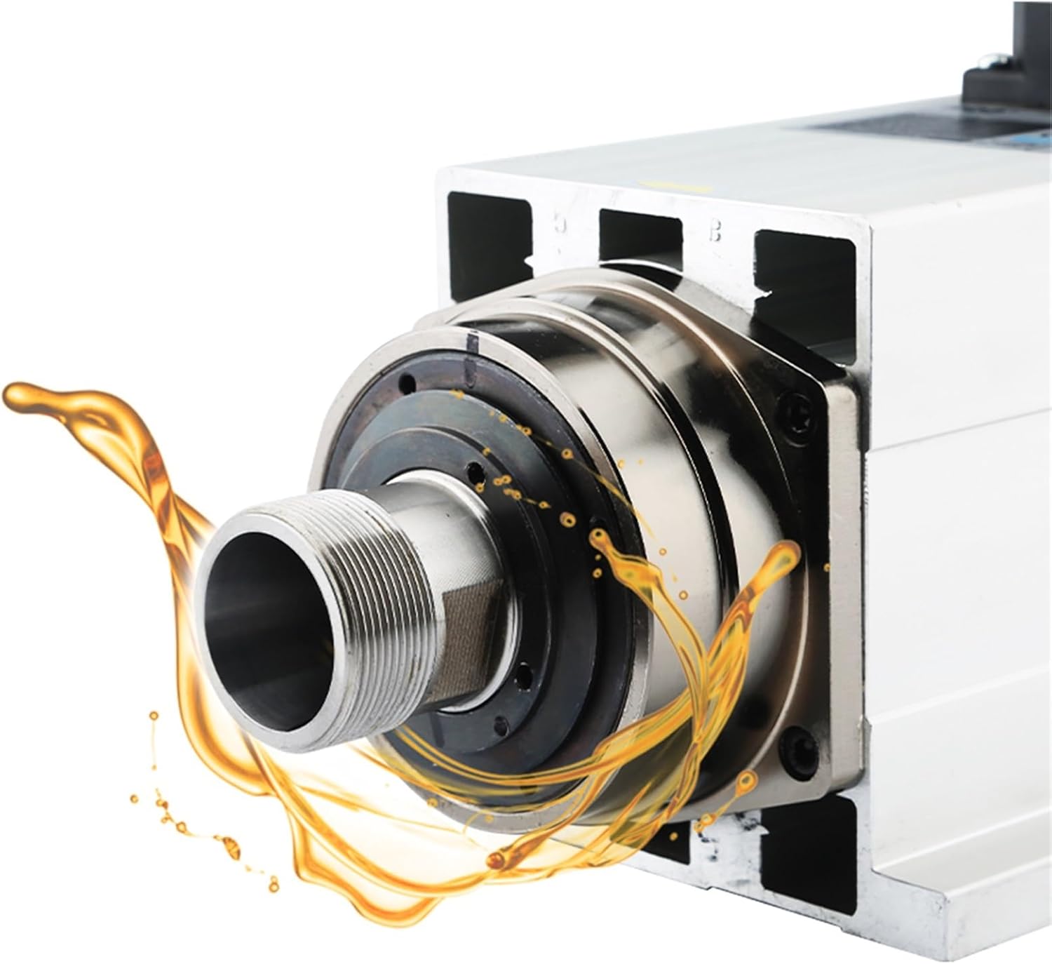 6KW Belt Flange Square Computerized Numerical Control ER32 18000rpm Air Motor 220V 380V Milling Woodworking Engraving Machine(6.0KW ER32 220V)
