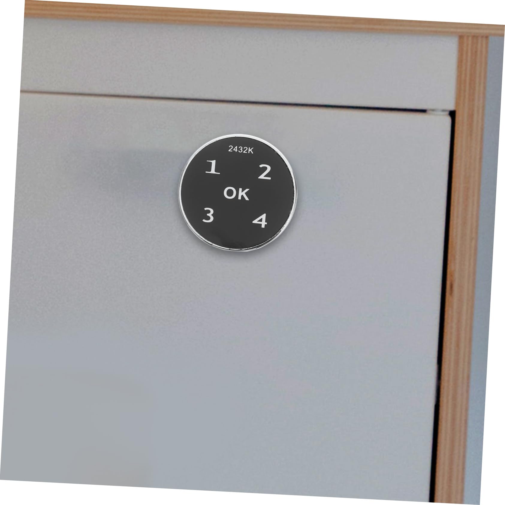 EXCEART 2 Pezzi Serratura con Codice per Armadietti Serratura Digitale Tastiera Touch Screen per Sicurezza Armadi e Materiale Resistente e Facile da Installare