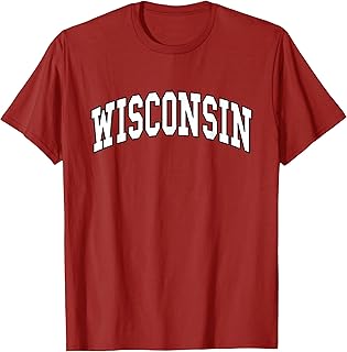 Wisconsin - Throwback Design - Classic T-Shirt