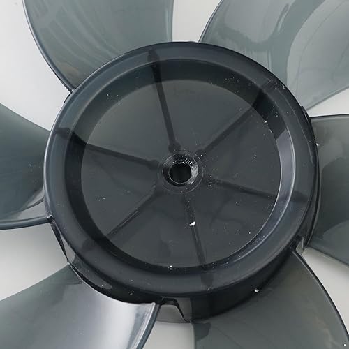 Miniatura 2 de iiniim Ventilador universal de plástico de 1214 pulgadas, repuesto de 5 hojas con cubierta de tuerca para ventilador general de pie, ventilador de