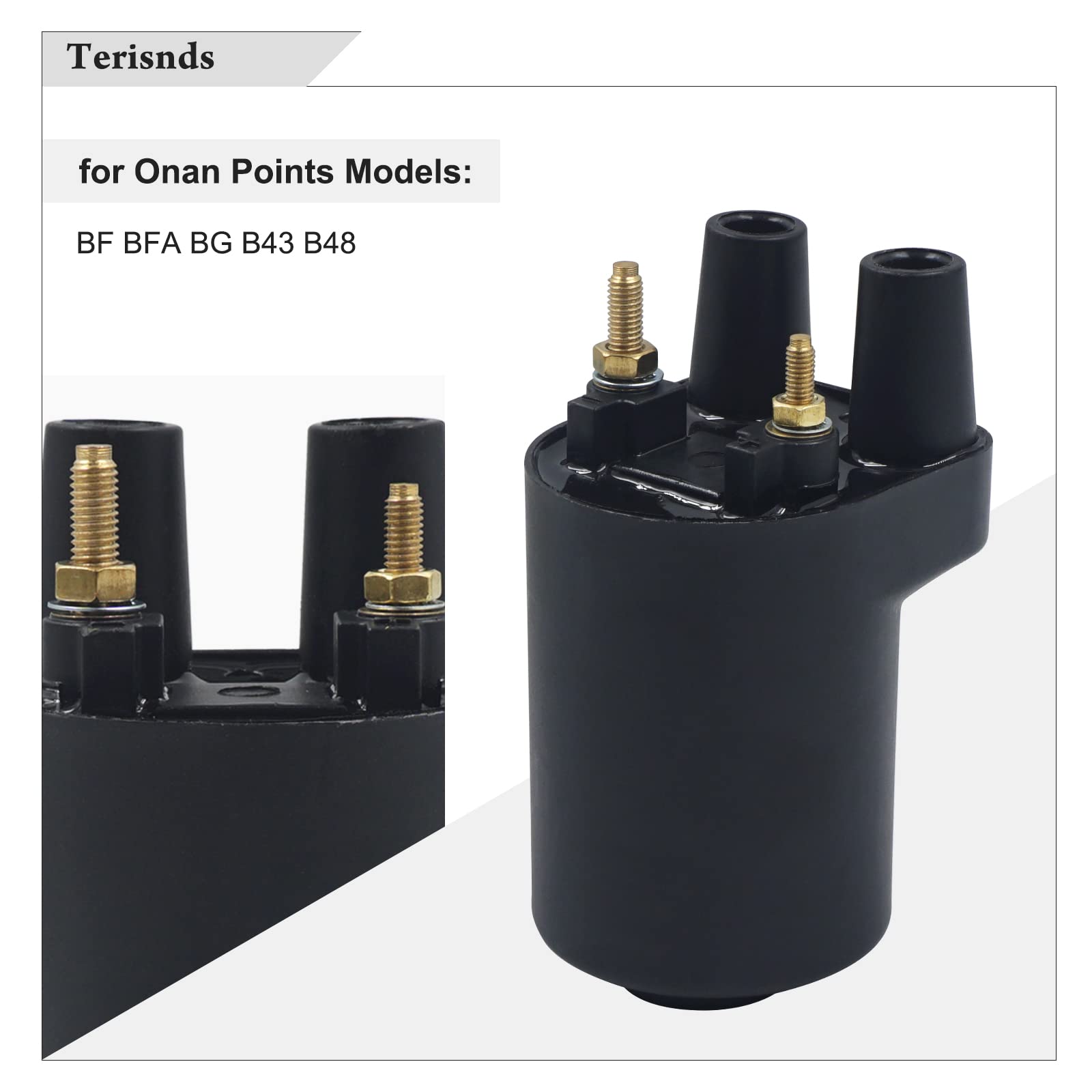 Onan Lawnmower Starters Replaces Onan Ignition Coil For P218G 541-0522 166-0820 HE166-0761 Onan Lawnmower Parts Ignition Coil 20 HP Horsepower