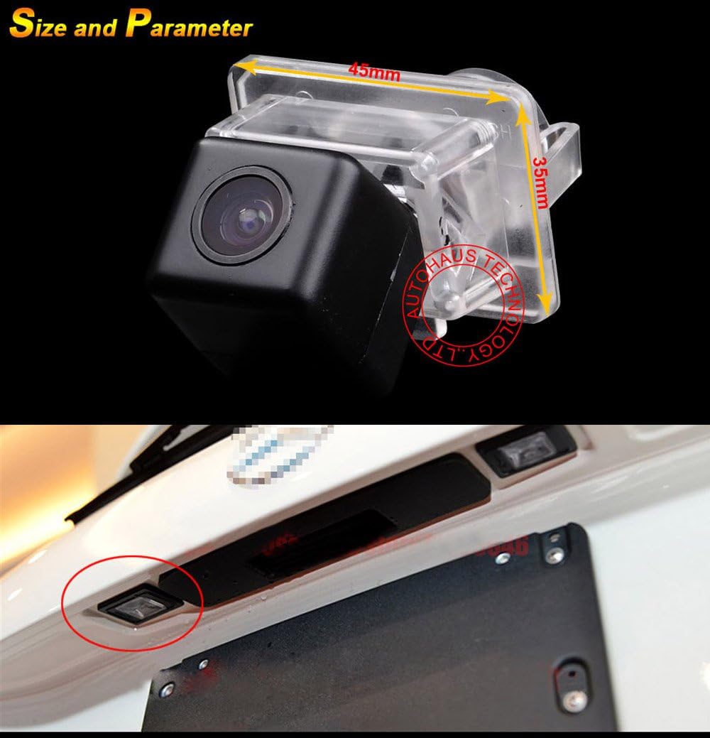 Waterproof Night Vision HD Rear View Camera Replacement for Mercedes Benz R231/C216/W221/S212/C207/A207/W212/W218/W221/E250 E300 E350 E500 E550 E63/W204/W216 S204/C204/W204 C180 C200 C220 C280 C300