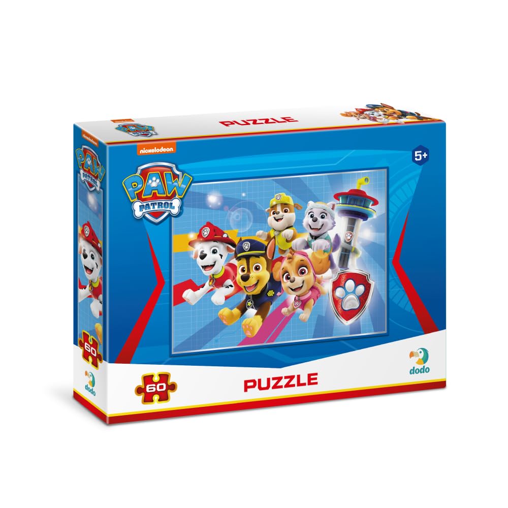 Paw Patrol 60 Piece Puzzle - Dodo Kids Jigsaw Toy