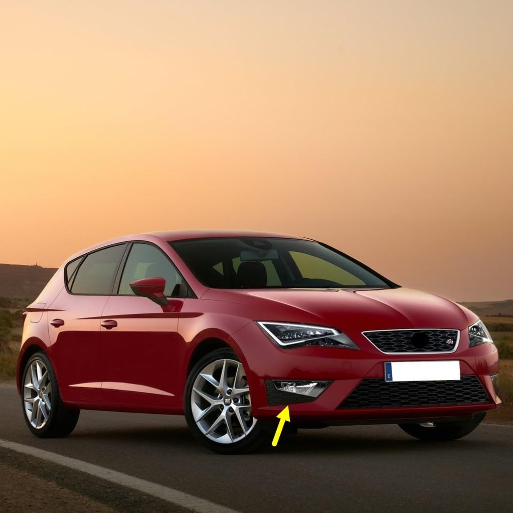 FR Ön Tampon Sağ Sis Farı Çerçevesi 5F0853666B Seat Leon 3 ile uyumlu 2013-2016