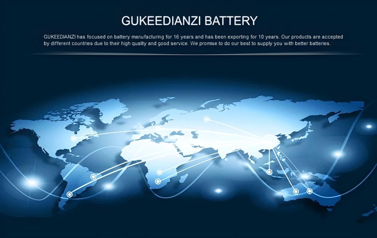 BP-296 Langlebiger Akku, kompatibel mit ICOM BP-296, Ersatz 2800 mAh Zwei-Wege-Funkakku