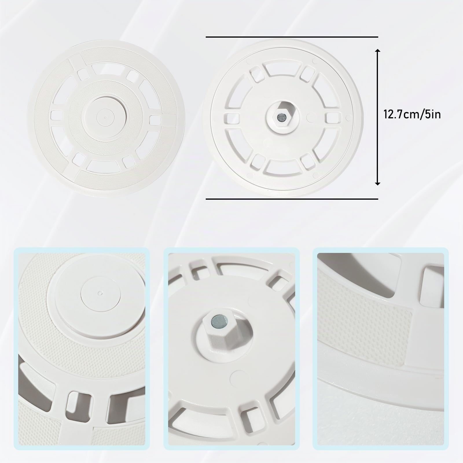Lingettes avec support accessoires pour Ecovacs Deebot T30C Omni,T50 Pro Omni,N30 Pro Omni,T30 Pro Omni,T30S Combo,T50 Pro Omni Gen2,T50 Max Pro Omni Gen2,T30e Omni aspirateur