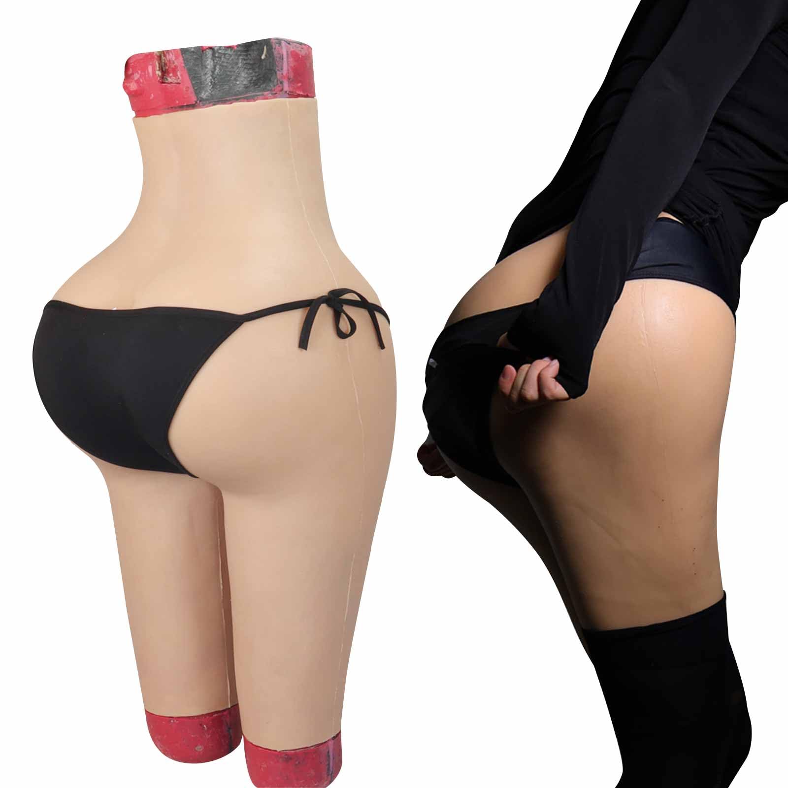 Slip in Silicone con Vagina, Glutei e Fianchi – Modellatore Fianchi per Crossdresser – Pantaloni con Glutei Finti per Transgender e Drag Queen