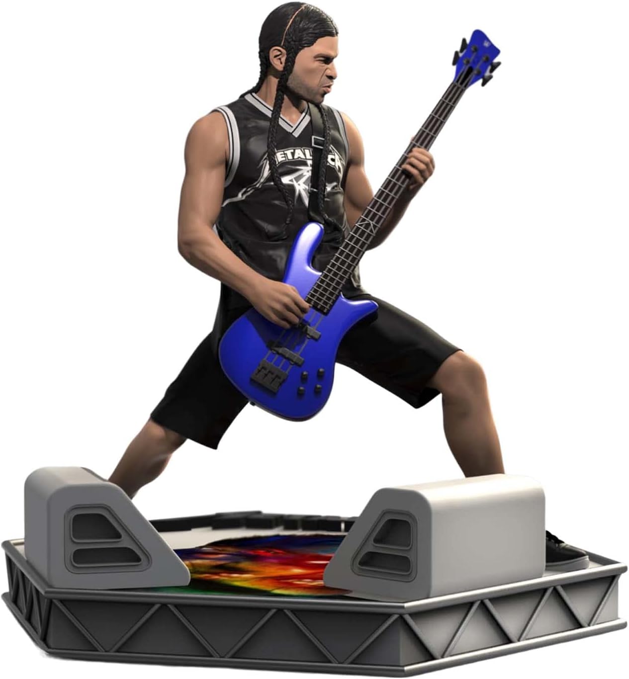 Knucklebonz - Robert Trujillo (Metallica) Limited Edition Collectible Statue (only 3000 Created) - Rock Iconz, Officially Licensed, Includes CoA