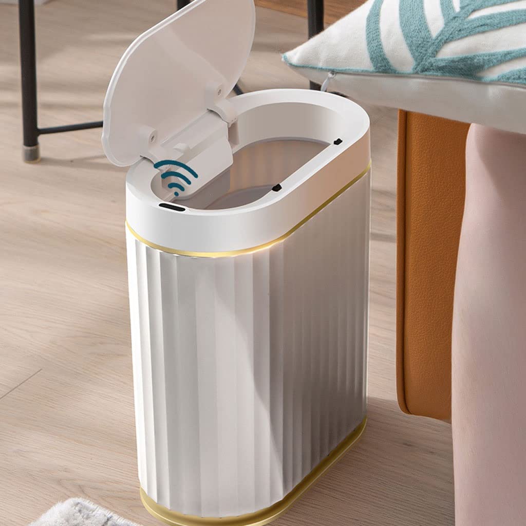 7L Smart Sensor Spazzatura Spazzatura Bine Home ELECTRONICO Kitchene di rifiuti Bin Bin WC Impermeabile Secchio di stoccaggio Stretto