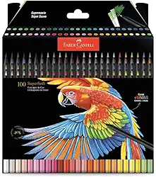 Lápis De Cor, Faber-Castell, Ecolápis Supersoft, 210700, 100 cores