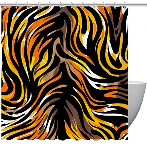 Rideau de douche lavable et imperméable anti-moisissure textile - 2