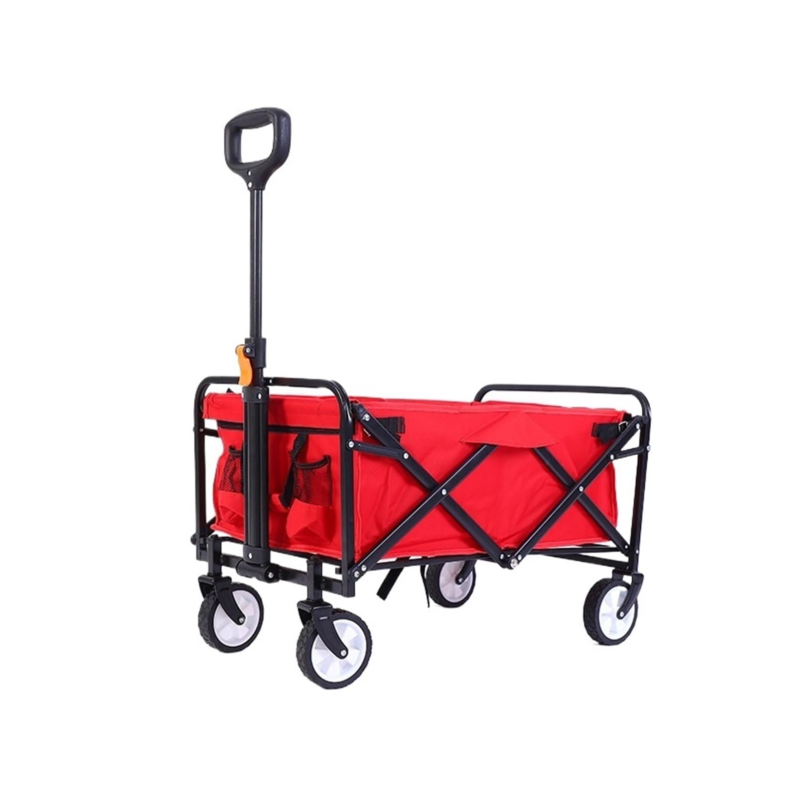 Wagons Carts Foldable, Collapsible Foldable Wagon Cart Beach Heavy Duty Utility Grocery for Camping Shopping Sports,Collapsible Wagon