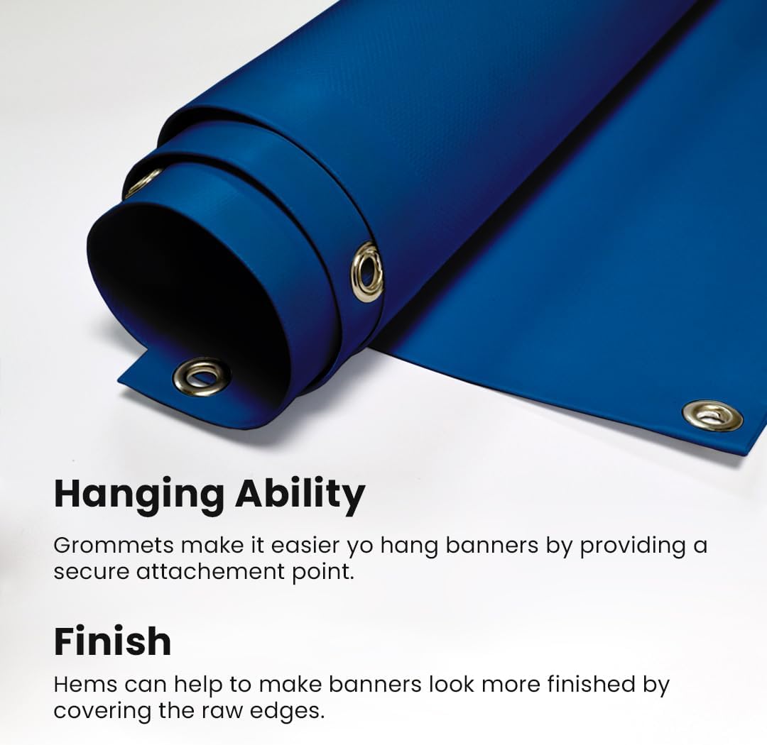 Customizable Vinyl Banner – Personalized Outdoor/Indoor Event Signage for Birthdays, Weddings, Graduations, Business Promotions – Lightweight, Durable, Weather-Resistant, Full-Color Printing (3'x5' / Vertical)