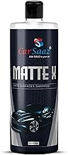 CAR SAAZ Matte X Car & Bike Matte Wash Shampoo (1 Ltr) | Shampoo for Matte Painted Cars, Bikes | Safe for Matte Paint & Wraps | Wash & Shine | Protective, pH Neutral, Super Suds, Highly Effective