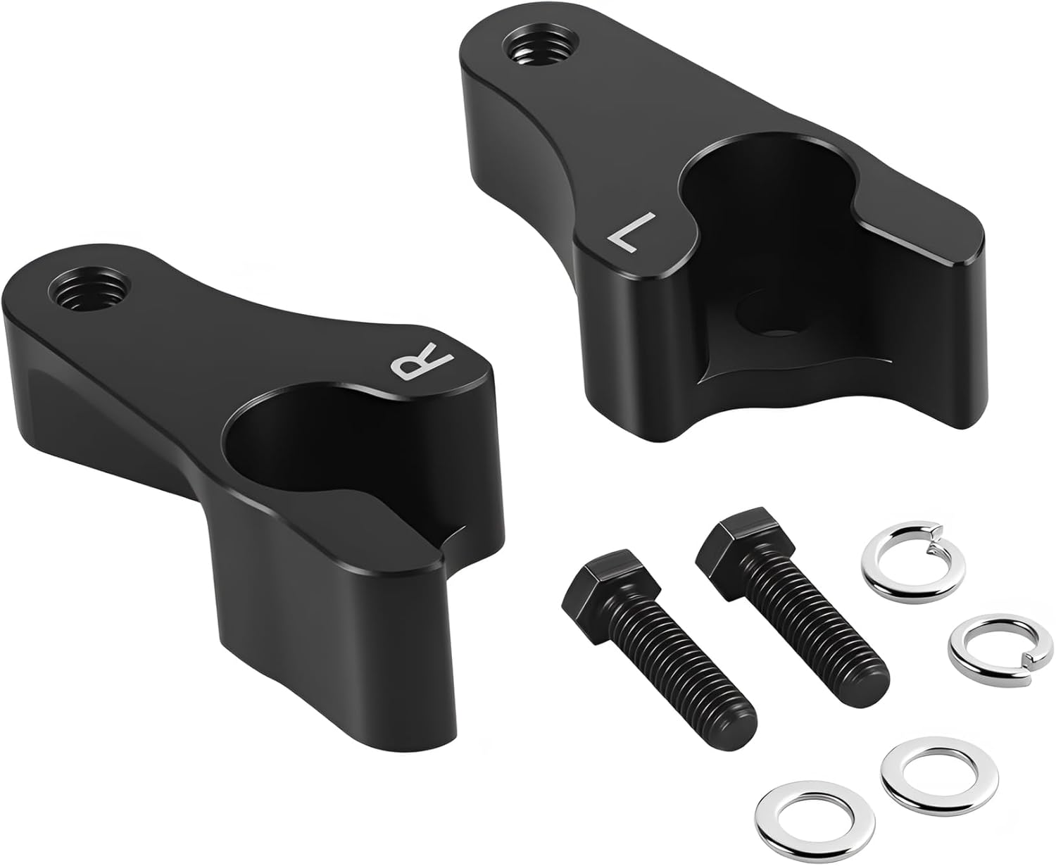 Premium Black 2-Inch Lowering Links Blocks Kit for Harley Touring Street Glide, Road King, Electra Glide, Road Glide, Ultra Limited, Special, CVO Models
