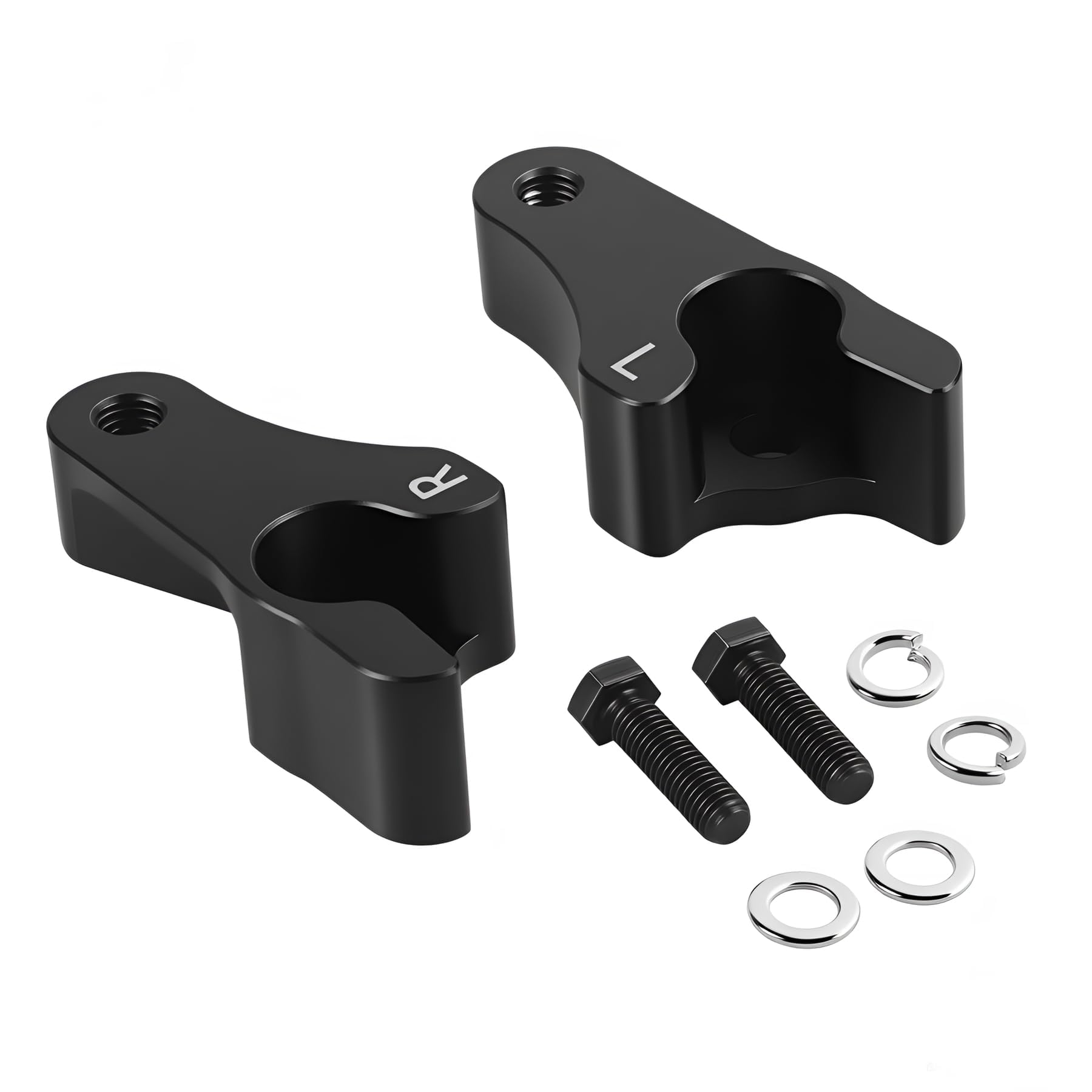 Kit di blocchi di abbassamento neri di alta qualità da 5,1 cm per Harley Touring Street Glide, Road King, Electra Glide, Road Glide, Ultra Limited, Special, CVO