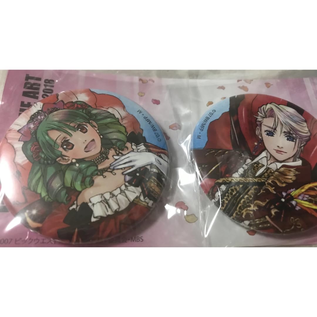 Amazon.co.jp: マクロスF シェリル ランカ 宝塚 缶バッジ マクロス展