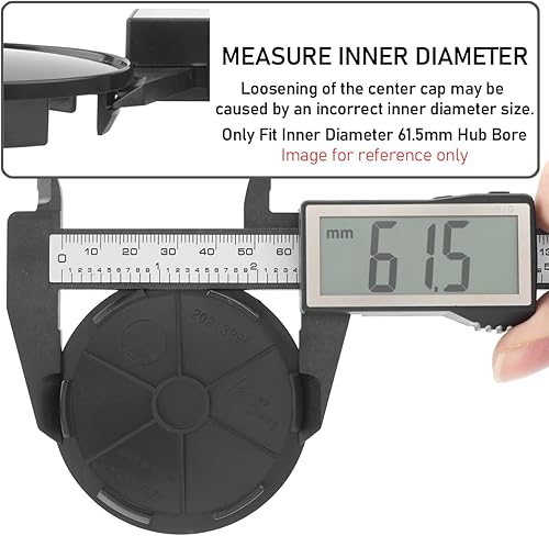 Miniatura 4 de RTRHINOTUNING Tapas centrales de cubo de rueda de 2.68 pulgadas para XXR 005 550 551 553 556 558, 559, 2.68 pulgadas  2.42 pulgadas, 4 tapas