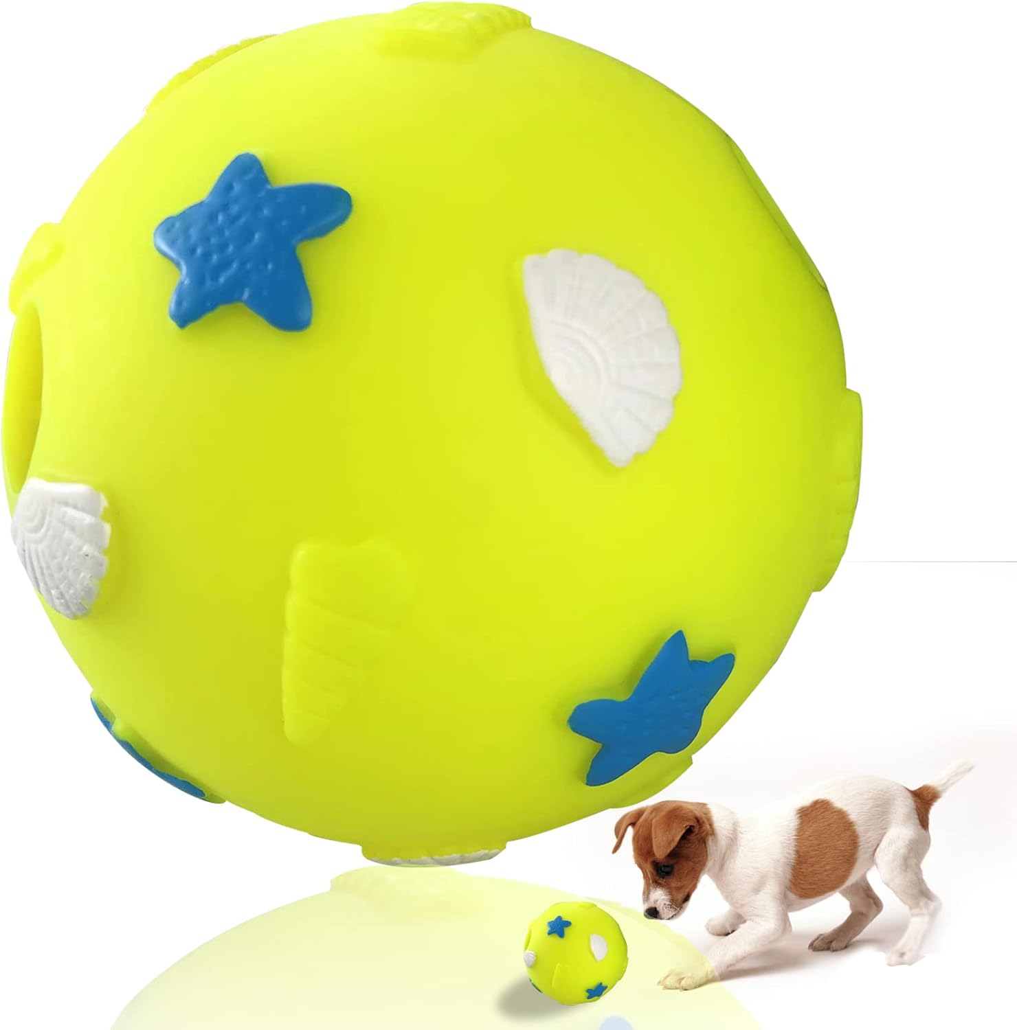 TAUCHGOE Giggle Ball for Dogs Wobble Wiggle Ball Dog Toys Interactive