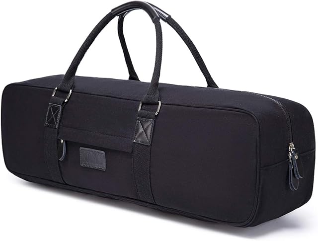 Boence Yoga Bag, Printed Canvas Large Yoga Mat Tote Bag Sport Gym Storage Bag - Size 27"x8"x8"