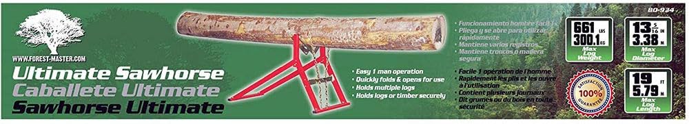 Olympia Tools 80-934 Forest Master Ultimate Sawhorse