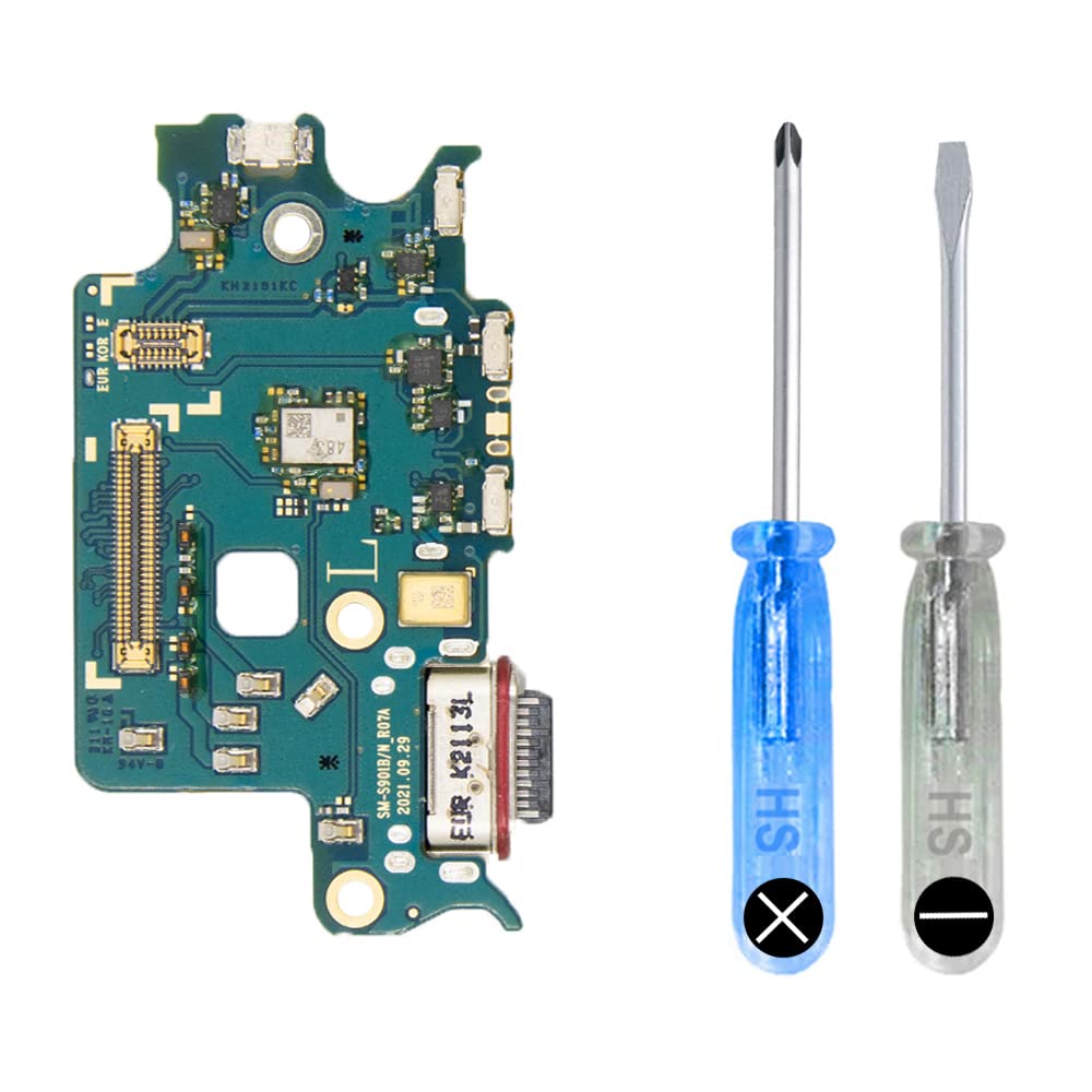 MMOBIEL Dock Connector Compatible with Samsung Galaxy S22 5G - 6.1 inch - 2022 - Charging Port - Headphone Port/Microphone Replacement - Type C - Incl. Screwdrivers