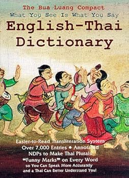 Paperback The Bua Luang Compact Wysiwys English-Thai Dictionary Book