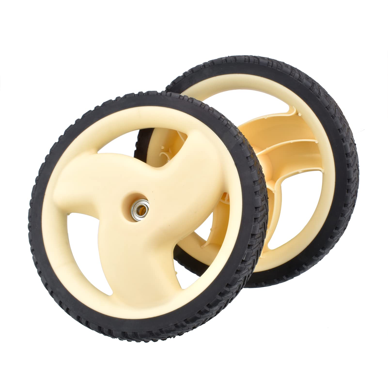 Cancanle Juego de 2 ruedas para cortacésped Toro 105-1816 de repuesto para Stens 205-268