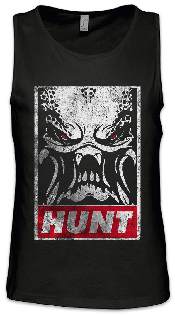 Urban Backwoods Men's Black Predator Hunt Tank Top Training Gym Vest Shirt Size Xl