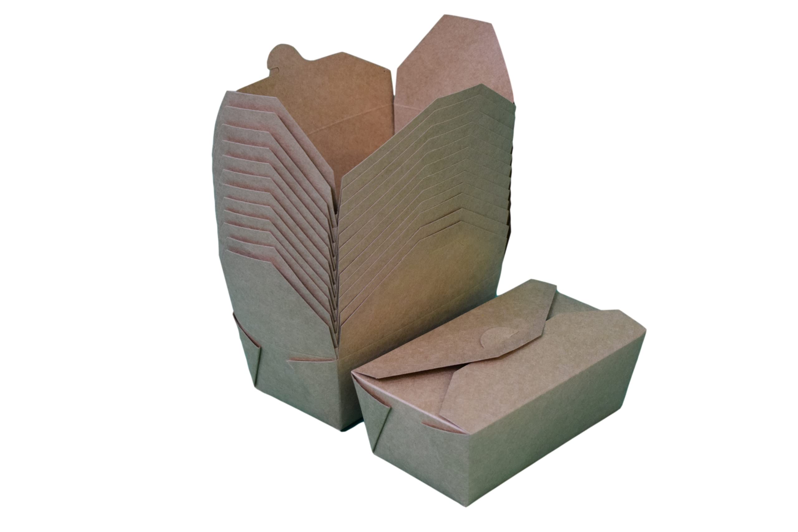 Buy Takeaway Food Boxes Takeout Brown Food containers for hot and