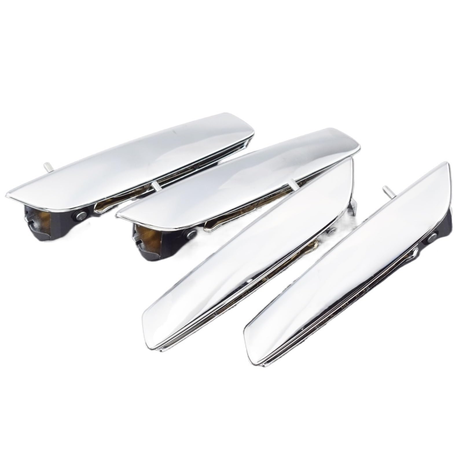 Ravtakl 4 Pcs Left Right Interior Door Pull Handle Compatible With Cadillac For Escalade Esv 2007 2008 2009 2010 2011 2012 2013 2014 2 Pcs 4 Pcs Chrome Inside Door Handle Front Rear