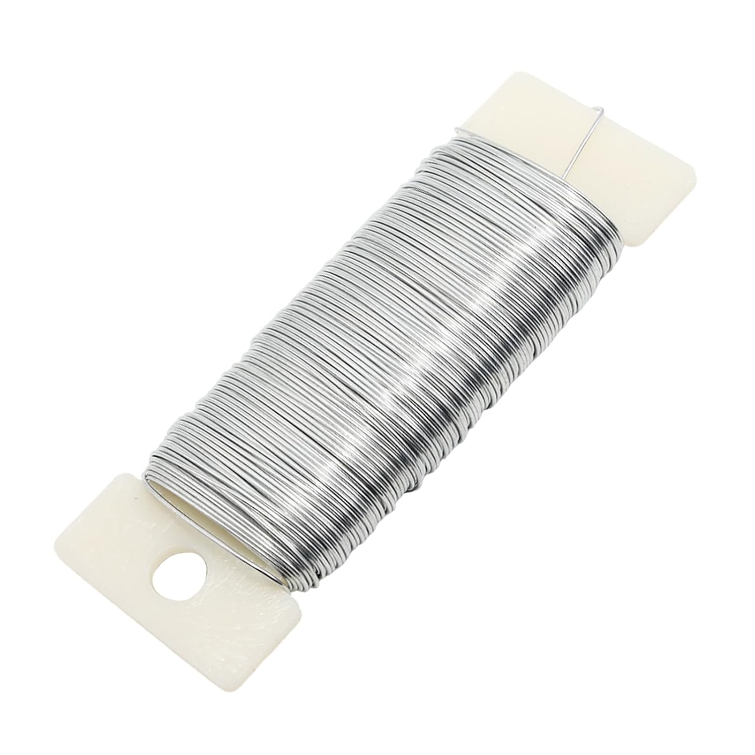 1 Pcs Metal Floral Wire, 38 Yards/35 Meters Black Thin Metal Wires for Crafting, Wreath, Flower Arrangement, Paddle Wire String, Crafts, DIY