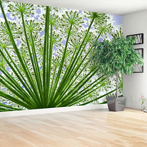 Papier peint camouflage masquer imperfections mur 152x104cm - 3
