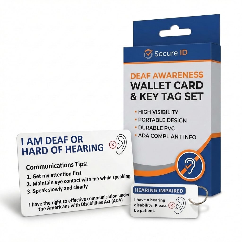 あいう BRIEFING Amazon.com: Hard of Hearing Deaf Awareness Hearing Impairment