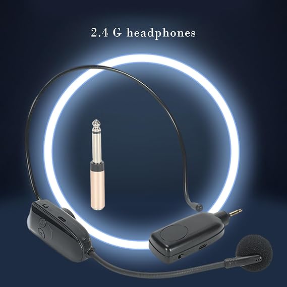 Voice Amplifier Wireless Wireless Clip On Lapel Microphone, Plug, Play