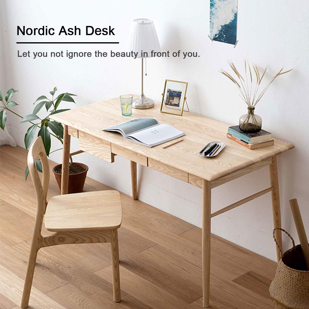 Escritorios de computadora para adolescentes, mesa de estudio, mesa de juegos, escritorio de oficina simple, moderno escritorio de madera, estación de trabajo, escritorio de maquillaje pequeño de